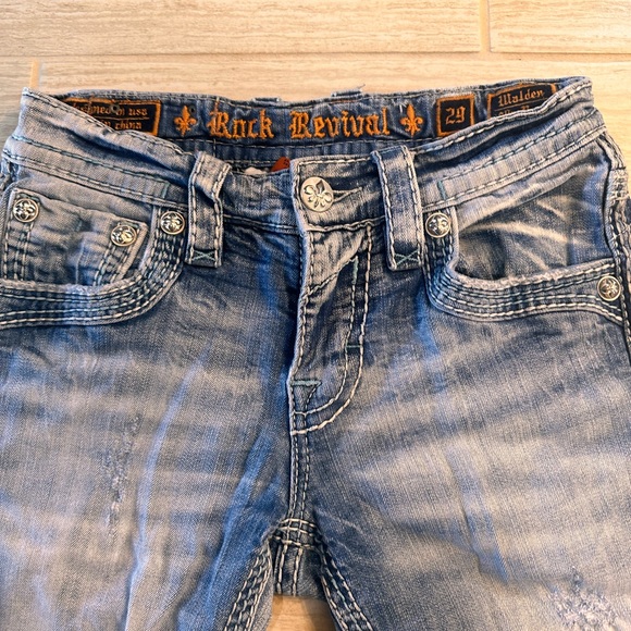 Mens Rock Revival Walden jeans 
size 29 x 29  slim boot - Picture 11 of 16